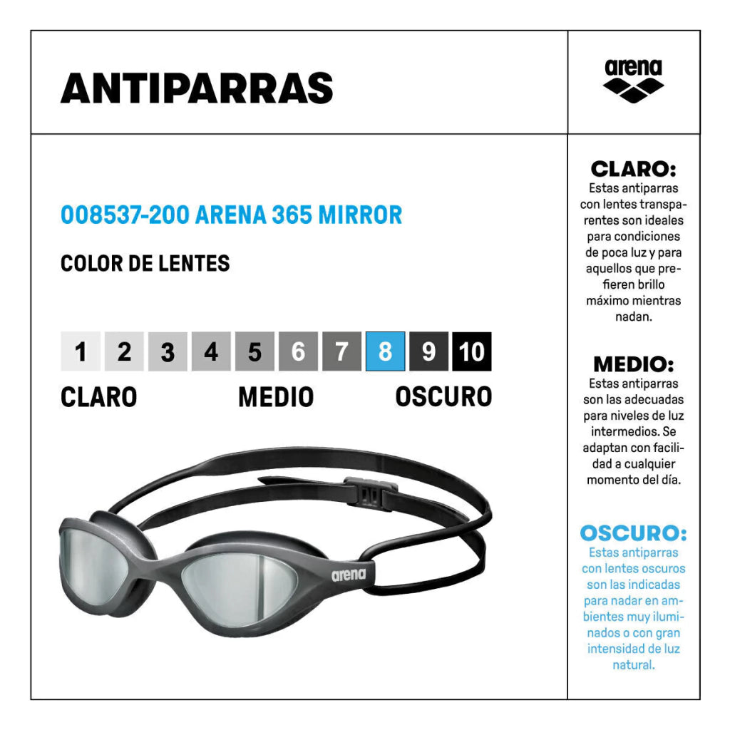 ANTIPARRA ARENA 365 MIRROR