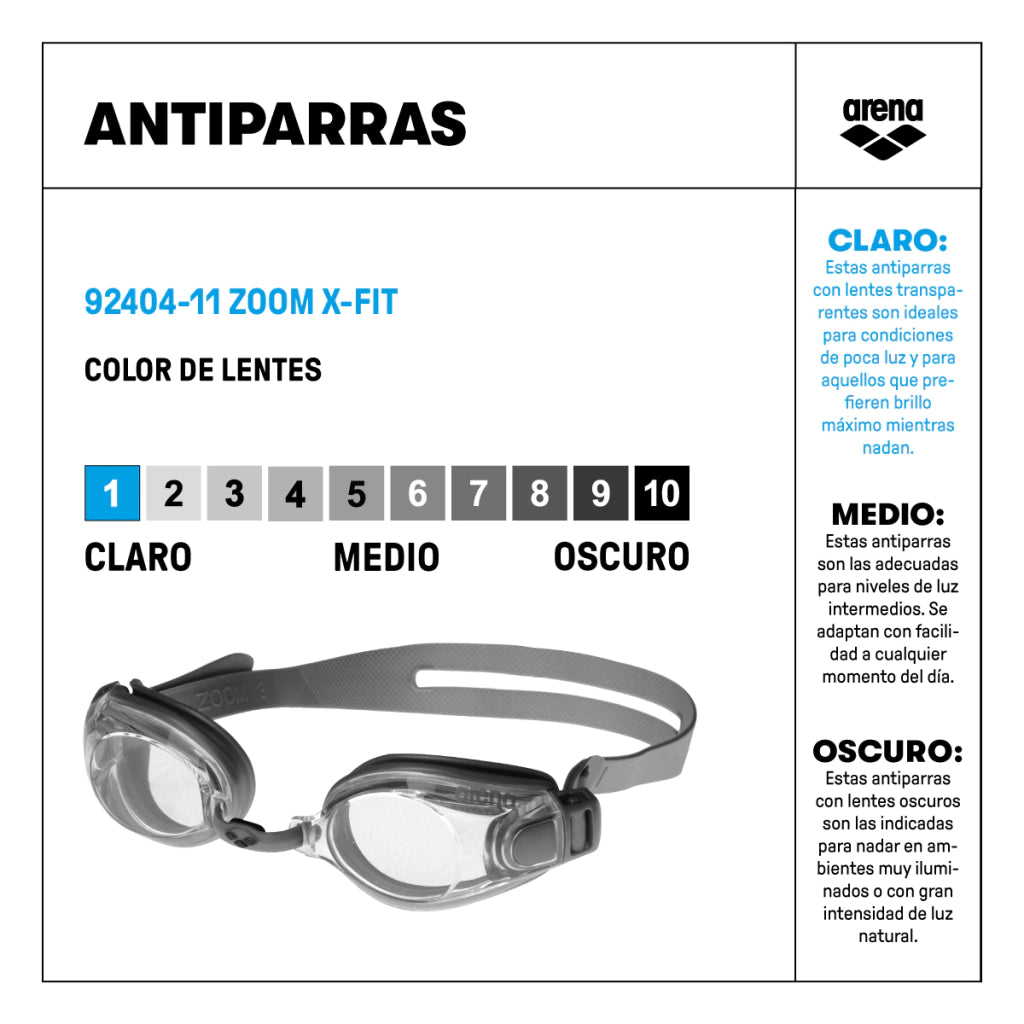 ANTIPARRA ARENA ZOOM X-FIT